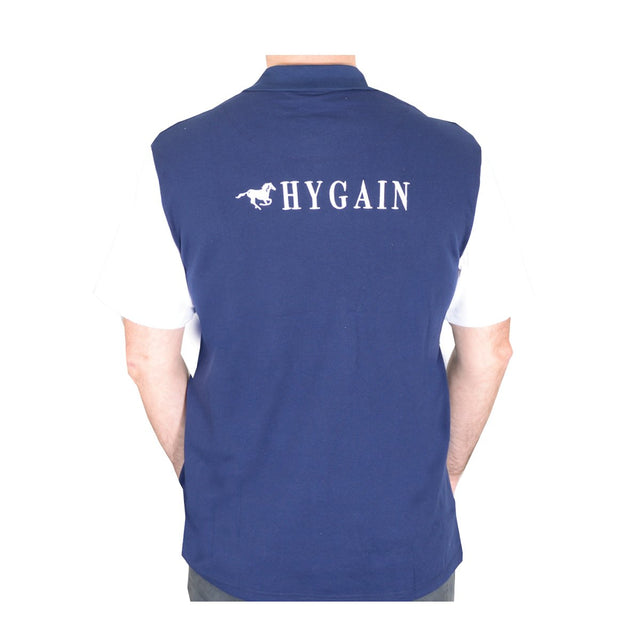 Hygain® Mens Polo with White Sleeve